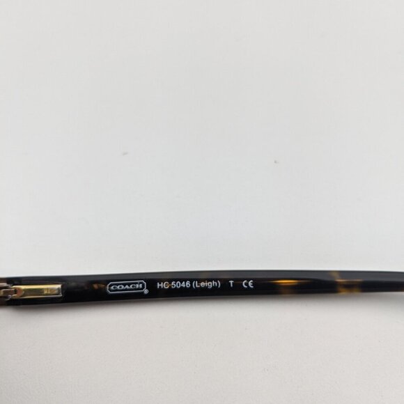 🕶️Coach HC5046 Leigh 9155 Eyeglasses 52/18 135 /ALH157🕶️ - Picture 6 of 9